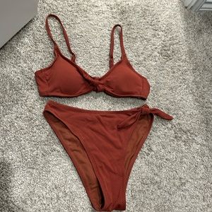 dark red/brown wild fable swimsuit